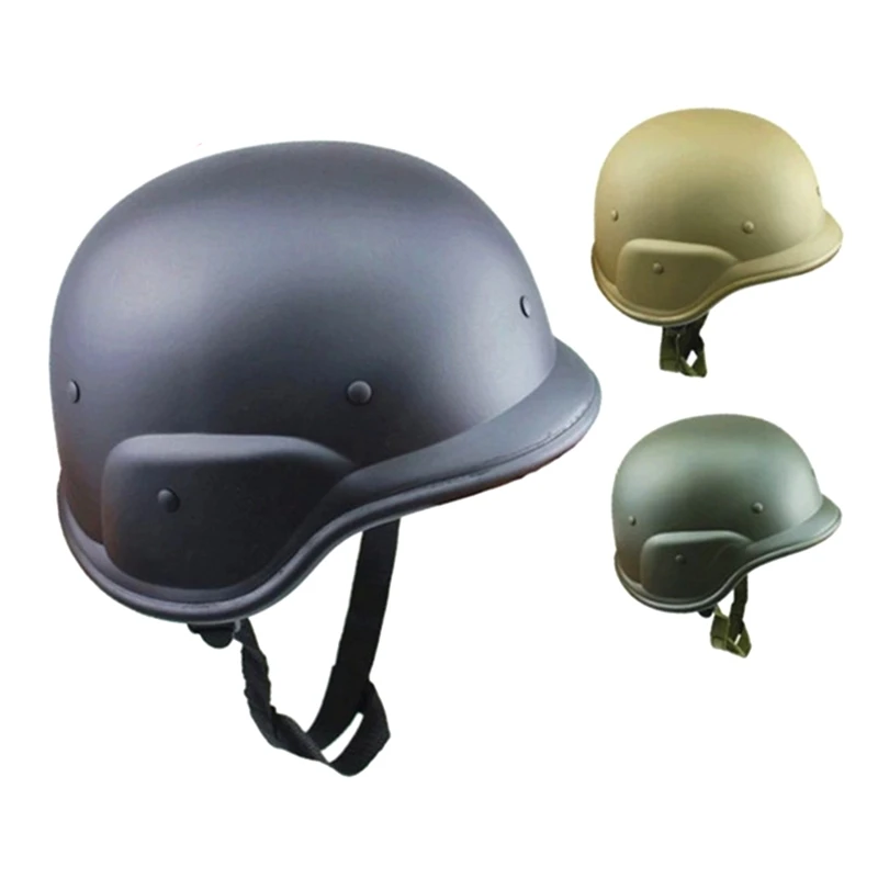 Фото 2018 Airsoft Tactical Helmet Army Military Force Hunting Helmets Black Shooting Paintball Head Protector men casco airsoft | Спорт и