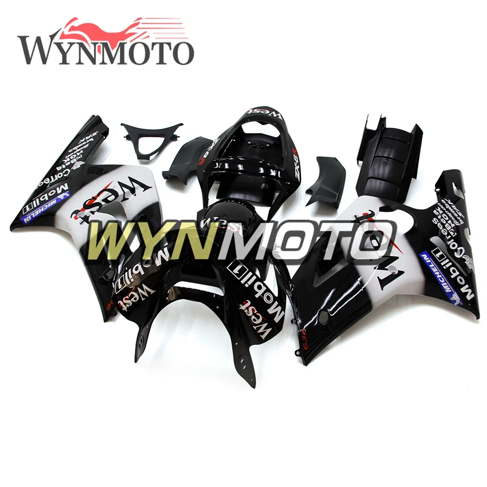 Complete ABS Injection Fairings For Kawasaki ZX-6R ZX6R 636 2003 2004 Motorbike Cowlings White Black Bodywork Fairing Kit
Complete ABS Injection Fairings For Kawasaki ZX-6R ZX6R 636 2003 2004 Motorbike Cowlings White Black Bodywork Fairing Kit