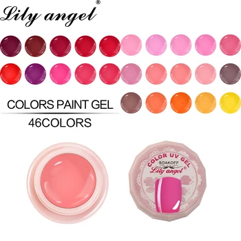 Lily angel 46colors 5ml Colorful painting Gel High Quality Nail Art UV Gel Polish Soak Off UV LED Nail Gel Varnish Lacquer Gel
Lily angel 46colors 5ml Colorful painting Gel High Quality Nail Art UV Gel Polish Soak Off UV LED Nail Gel Varnish Lacquer Gel