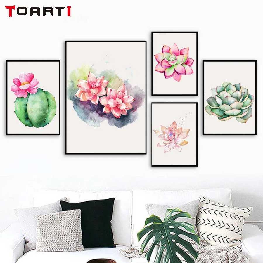 Nordic Poster Watercolor Cactus Succulent Plant Wall Art Canvas Painting Posters Prints Landscape Picture Living Room Home Decor
Nordic Poster Watercolor Cactus Succulent Plant Wall Art Canvas Painting Posters Prints Landscape Picture Living Room Home Decor