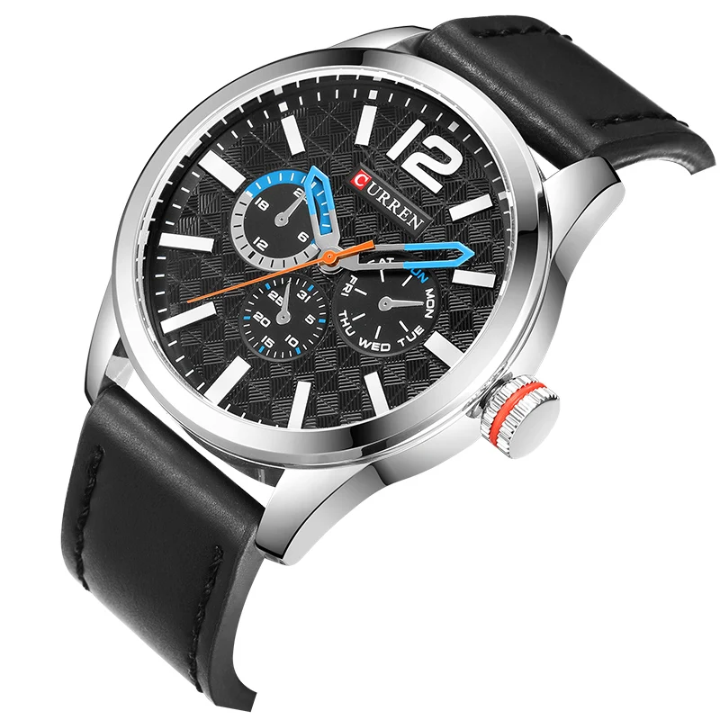 2019 New Curren Mens Watches Top Brand Luxury Leather Quartz Watch Men Wristwatch Fashion Casual Sport Clock Watch Relogio 8247
2019 New Curren Mens Watches Top Brand Luxury Leather Quartz Watch Men Wristwatch Fashion Casual Sport Clock Watch Relogio 8247
