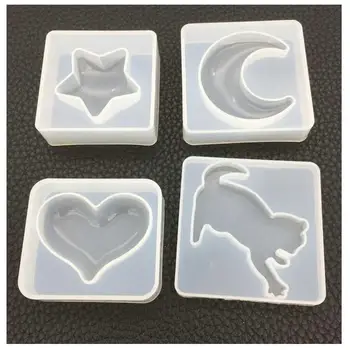 4pcs Moon Heart Cat Decor Silicone Mold Jewelry Pendant Accessories DIY Findings Charms Handmade Cabochon Epoxy Resin Craft Art
4pcs Moon Heart Cat Decor Silicone Mold Jewelry Pendant Accessories DIY Findings Charms Handmade Cabochon Epoxy Resin Craft Art