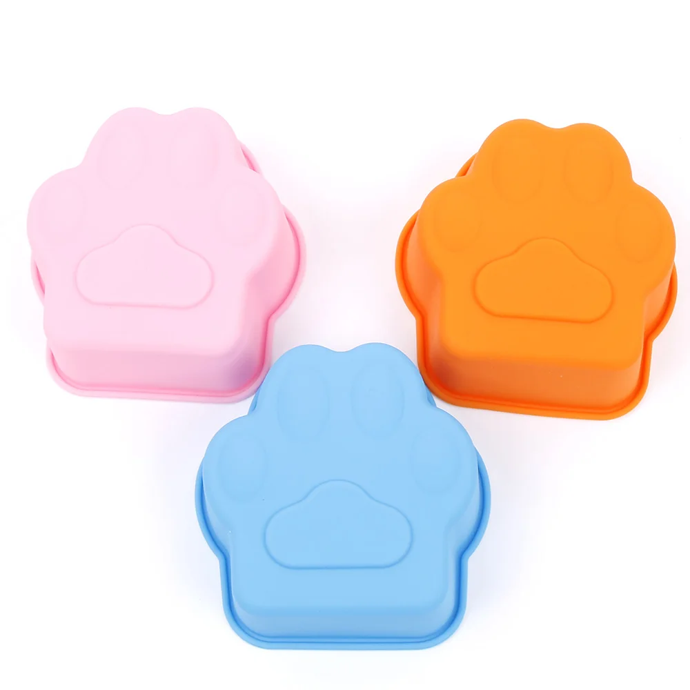 1PC Cat Paw Print Bakeware Silicone Mould Chocolate Cookie Candy Soap Resin Wax Mold Cake Decorating Tools
1PC Cat Paw Print Bakeware Silicone Mould Chocolate Cookie Candy Soap Resin Wax Mold Cake Decorating Tools