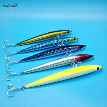 TSURINOYA 5PCS/LOT Sinking Pencil Lure 28g 125mm 5colors long casting Artificial Plastic Hard Lures Fishing Lures
TSURINOYA 5PCS/LOT Sinking Pencil Lure 28g 125mm 5colors long casting Artificial Plastic Hard Lures Fishing Lures