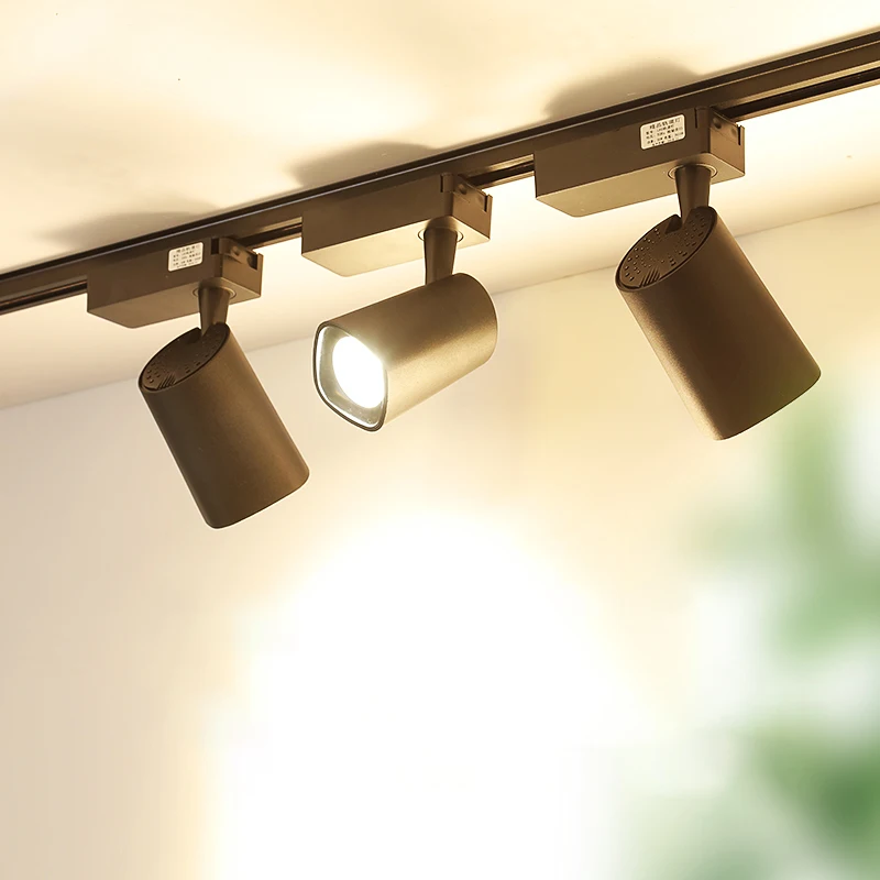 10W 20W 30W COB Led Track light Aluminum Adjustable angle Ceiling Rail Track lighting Spot Rail Spotlights For clothing store
10W 20W 30W COB Led Track light Aluminum Adjustable angle Ceiling Rail Track lighting Spot Rail Spotlights For clothing store