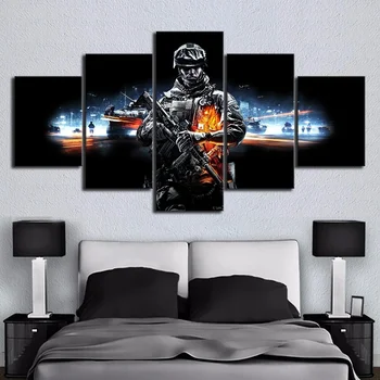 5 Piece Battlefield Game Poster Special Force Pictures Modern Oil Painting Fantasy Wall Art Home Decor
5 Piece Battlefield Game Poster Special Force Pictures Modern Oil Painting Fantasy Wall Art Home Decor