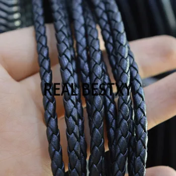 REAL BESTXY 5m/lot Handmade Leather Braided Rope Necklaces & Pendant Charms Findings Clasp String Cords necklace leather cord
REAL BESTXY 5m/lot Handmade Leather Braided Rope Necklaces & Pendant Charms Findings Clasp String Cords necklace leather cord