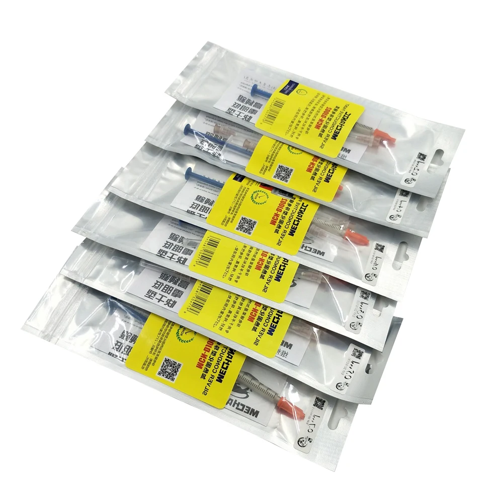 1PCS Heating Curing Conductive Silver Pulp Welding Silver Glue 0.2 0.3 0.4 0.5 0.6 0.7 1.0ML Conductive Silver Paint Pen
1PCS Heating Curing Conductive Silver Pulp Welding Silver Glue 0.2 0.3 0.4 0.5 0.6 0.7 1.0ML Conductive Silver Paint Pen