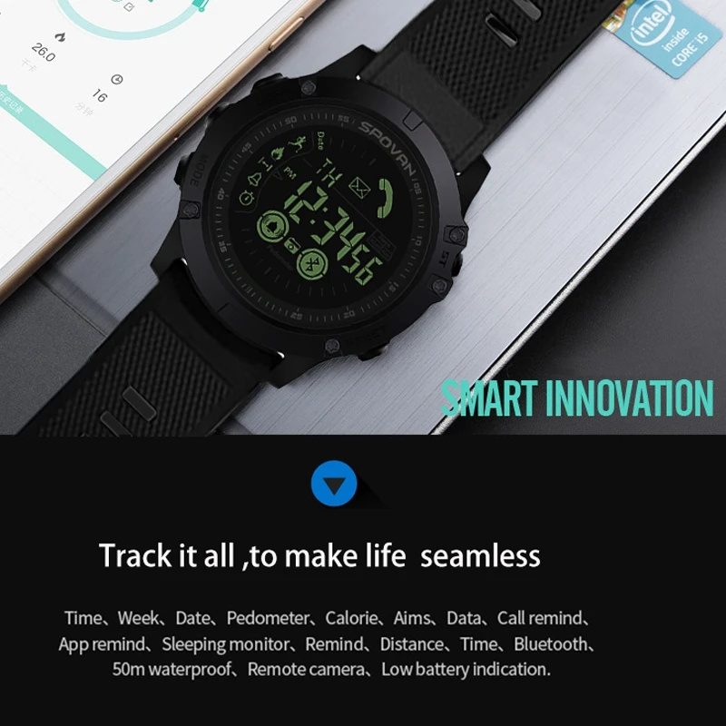 spovan sport watch