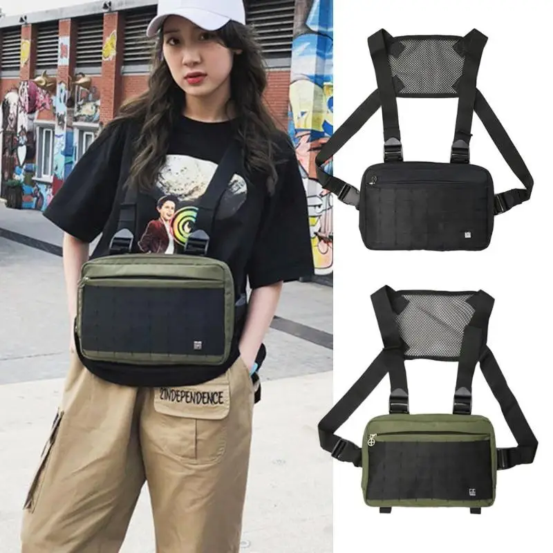 Men Chest Rig Hip Hop Streetwear Functional Chest Bag Cross Shoulder Bag Women Men Outdoor Climbing Harness Chest Rig Bags
Men Chest Rig Hip Hop Streetwear Functional Chest Bag Cross Shoulder Bag Women Men Outdoor Climbing Harness Chest Rig Bags