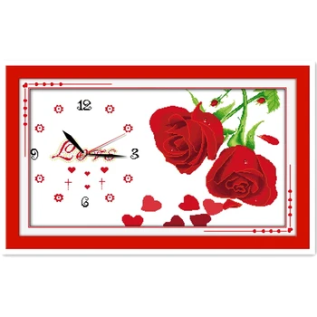 Deep Love Roses Embroidery Cross Set Painting Home Decoration Chinese Counted Cross Stitch Pattern 11CT 14CT Printed On Canvas
Deep Love Roses Embroidery Cross Set Painting Home Decoration Chinese Counted Cross Stitch Pattern 11CT 14CT Printed On Canvas