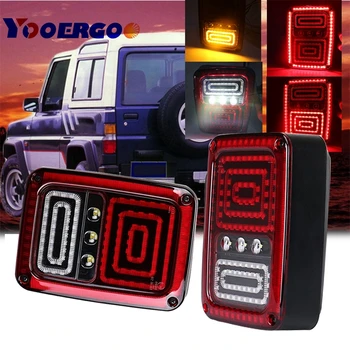 YAIT 1Pair Led Tail Lights with DRL Brake Rear Turn Signal Reverse Lamp LED Taillight for Jeep Wrangler JK
YAIT 1Pair Led Tail Lights with DRL Brake Rear Turn Signal Reverse Lamp LED Taillight for Jeep Wrangler JK