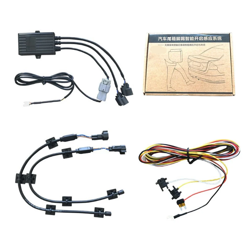 DHL Shipping Intelligent induction by kick tail gate induction open car trunk system lift automatic open auto tail box 
DHL Shipping Intelligent induction by kick tail gate induction open car trunk system lift automatic open auto tail box
