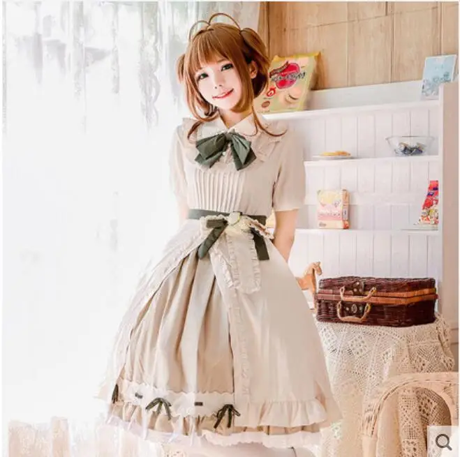 Anime Card Captor COSPLAY KINOMOTO SAKURA COS Halloween Party COS Lolita Maid Dress Costumes Sets
Anime Card Captor COSPLAY KINOMOTO SAKURA COS Halloween Party COS Lolita Maid Dress Costumes Sets
