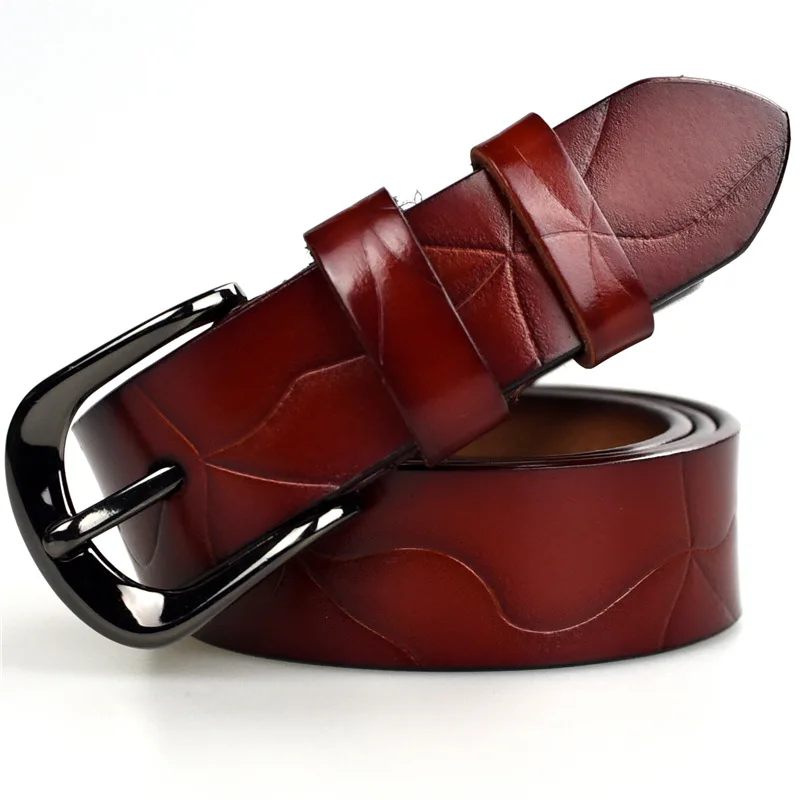 Female Belt Woman's Genuine Leather Belt Luxury Brand Pin Buckle Fashion Women Belts Wild Street Designer Dress Belts Waistband
Female Belt Woman's Genuine Leather Belt Luxury Brand Pin Buckle Fashion Women Belts Wild Street Designer Dress Belts Waistband