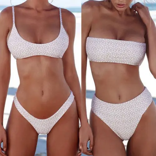 2 Styles Swimwear Women Triangle Dot Bikini 2PCS Set Size S M L XL Bandage Push-Up Swimsuit Bathing Beachwear
2 Styles Swimwear Women Triangle Dot Bikini 2PCS Set Size S M L XL Bandage Push-Up Swimsuit Bathing Beachwear