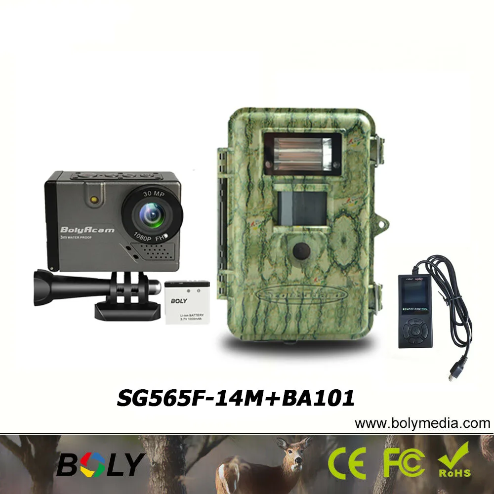 Bolyguard hunting camera 14MP 100ft Xenon White Flash Trail camera night vision camera photo traps and BA101
Bolyguard hunting camera 14MP 100ft Xenon White Flash Trail camera night vision camera photo traps and BA101