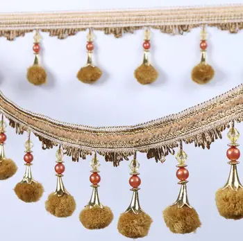11.5Meter Diamonds Bead Pompon Pendant Hanging Lace Trim Ribbon For Window curtains wedding Party Decorate Apparel Sewing DIY
11.5Meter Diamonds Bead Pompon Pendant Hanging Lace Trim Ribbon For Window curtains wedding Party Decorate Apparel Sewing DIY