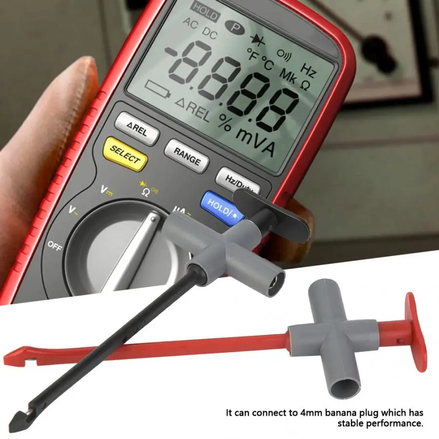 Cleqee P5010 2pcs puncture probe Auto repair multimeter test clip car test tool can connect to 4mm banana plug
Cleqee P5010 2pcs puncture probe Auto repair multimeter test clip car test tool can connect to 4mm banana plug