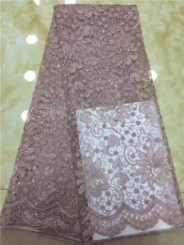 2019 high quality French Nigerian sequins net lace,African tulle mesh sequence lace fabric for party dress 5yards/lot X3
2019 high quality French Nigerian sequins net lace,African tulle mesh sequence lace fabric for party dress 5yards/lot X3
