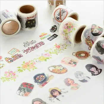 Creative Small fresh watercolor girl food 40 mm*7 m Washi Tape Adhesive Tape DIY Scrapbooking Sticker Label Masking Craft Tape
Creative Small fresh watercolor girl food 40 mm*7 m Washi Tape Adhesive Tape DIY Scrapbooking Sticker Label Masking Craft Tape