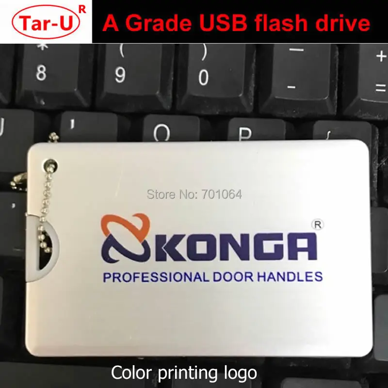 Aluminium card USB flash-06