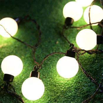 Novelty 2.5M 10pcs 5CM Big Size Ball LED String Christmas Light 220V Fairy Garland Wedding Garden Outdoor Lighting
Novelty 2.5M 10pcs 5CM Big Size Ball LED String Christmas Light 220V Fairy Garland Wedding Garden Outdoor Lighting