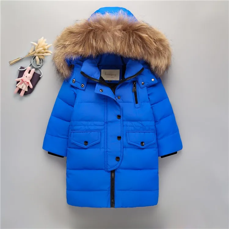 Новая Детская школьная куртка для мальчиков и девочек детское пуховое лыжное
