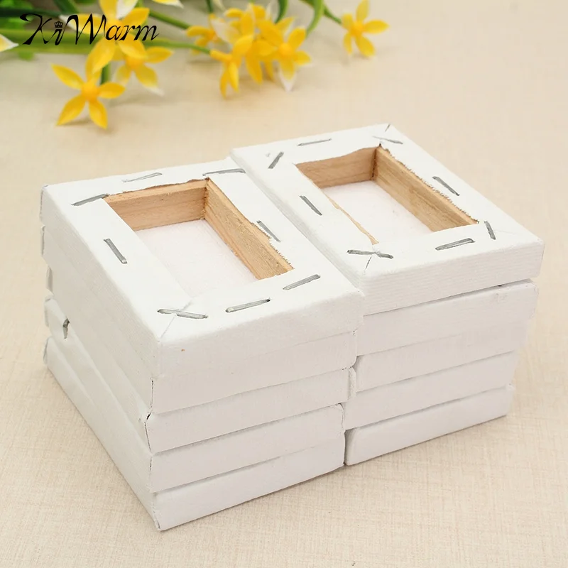 KiWarm 10Pcs New Mini Stretched Artists Canvas Art Drawing Board Blank Canvas Painting Acrylic Oil Paint DIY Craft Supply 5x7cm
KiWarm 10Pcs New Mini Stretched Artists Canvas Art Drawing Board Blank Canvas Painting Acrylic Oil Paint DIY Craft Supply 5x7cm