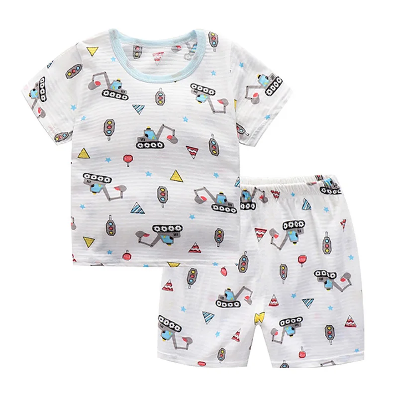 2-8 Years Cotton Summer Toddler Boys Clothes Sets Short Sleeve Baby T-Shirt + Pants Breathable Children Clothing Girls Sets
2-8 Years Cotton Summer Toddler Boys Clothes Sets Short Sleeve Baby T-Shirt + Pants Breathable Children Clothing Girls Sets