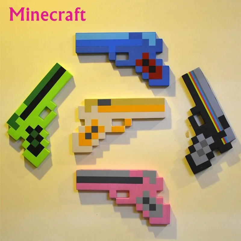 2019 New Minecraft Toys Minecraft Foam Diamond gun EVA Model Toys Gift Toys For Kids Birthday Gifts Minecraft
2019 New Minecraft Toys Minecraft Foam Diamond gun EVA Model Toys Gift Toys For Kids Birthday Gifts Minecraft