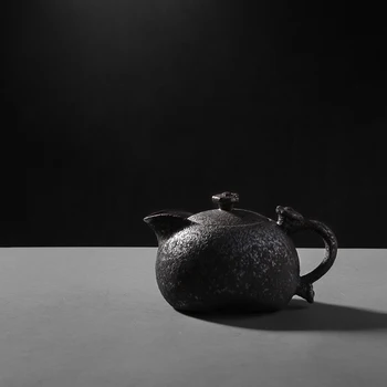 China rusty glaze ceramic handmade teapot tea pot porcelain archaize Kung Fu tea set crude pottery teaware vintage tea service
China rusty glaze ceramic handmade teapot tea pot porcelain archaize Kung Fu tea set crude pottery teaware vintage tea service