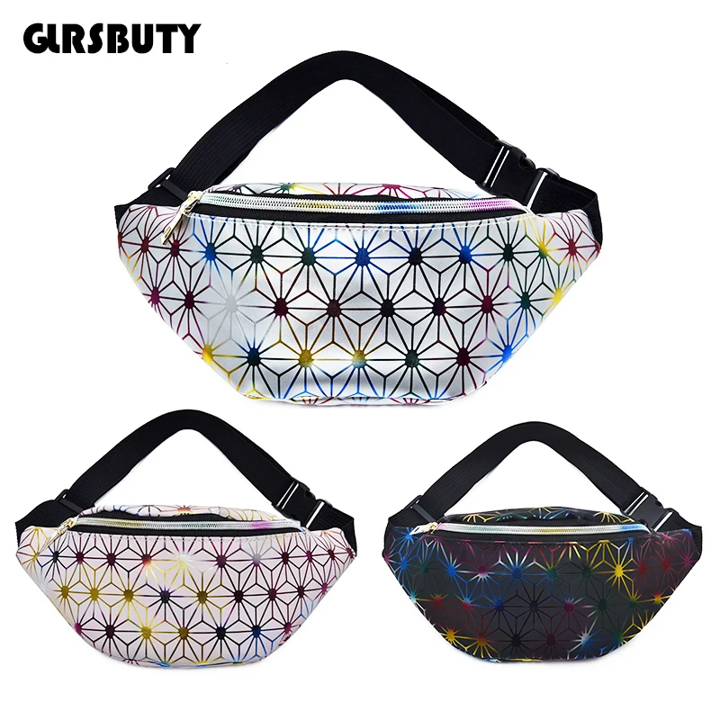 2019 Holographic Fanny Pack Women Silver Laser Bum Bag Travel Pink Waist Pack Hip Bag Fashion Black Hologram Girl Belt pouch
2019 Holographic Fanny Pack Women Silver Laser Bum Bag Travel Pink Waist Pack Hip Bag Fashion Black Hologram Girl Belt pouch