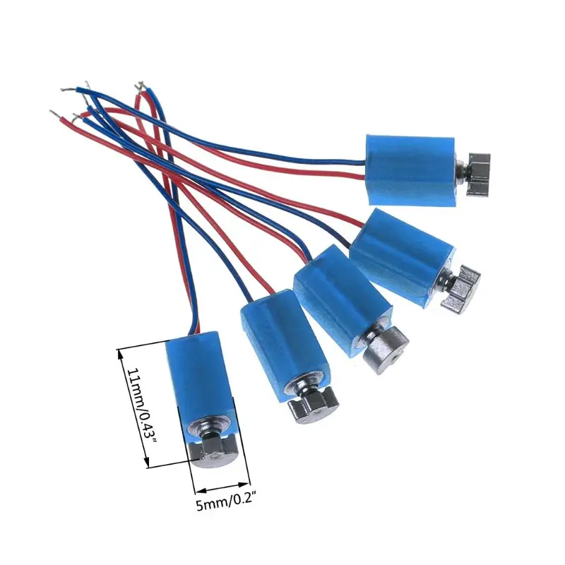 5pcs 1.5-3V Micro DC Motor Toy Model Vibration Motors DIY Toy Component Hollow Cup
5pcs 1.5-3V Micro DC Motor Toy Model Vibration Motors DIY Toy Component Hollow Cup