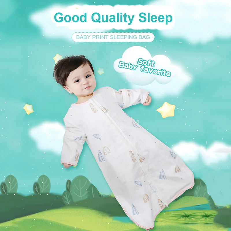 Baby Sleeping Bag Quality Sleep Soft Printing Two Way Zipper Convenient Diaper Change Soft Ventilation Moisture Absorption Baby
Baby Sleeping Bag Quality Sleep Soft Printing Two Way Zipper Convenient Diaper Change Soft Ventilation Moisture Absorption Baby
