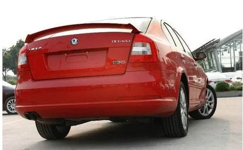 Fixed punching installation for 2006 to 2014 SKODA Octavia rear trunk wings spoiler by white black primer
Fixed punching installation for 2006 to 2014 SKODA Octavia rear trunk wings spoiler by white black primer