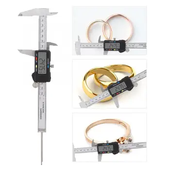 0-150mm Electric LCD Display Digital Caliper Vernier Calipers Jewelry Measuring Tool (without battery delivery) Jewellery Tools
0-150mm Electric LCD Display Digital Caliper Vernier Calipers Jewelry Measuring Tool (without battery delivery) Jewellery Tools