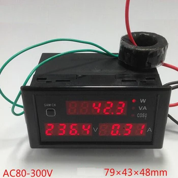 Free Shipping Mini Size High Precision LCD Digital Display Digital Multi-function Voltage, Current, Power Digital Meter 0-100A
Free Shipping Mini Size High Precision LCD Digital Display Digital Multi-function Voltage, Current, Power Digital Meter 0-100A