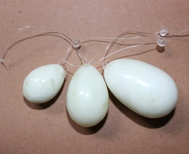 Natural green xiu yan stone material women kegel excise tool drilled jade eggs Natural green xiu yan stone material women kegel excise tool drilled jade eggs<br><br>Aliexpress