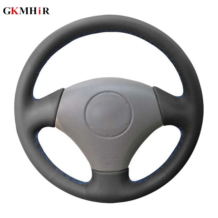 Black Hand-stitched PU Artificial Leather Car Steering Wheel Cover for Toyota Vios Corolla 2000-2004 Mark 2 for Lexus GS43
Black Hand-stitched PU Artificial Leather Car Steering Wheel Cover for Toyota Vios Corolla 2000-2004 Mark 2 for Lexus GS43