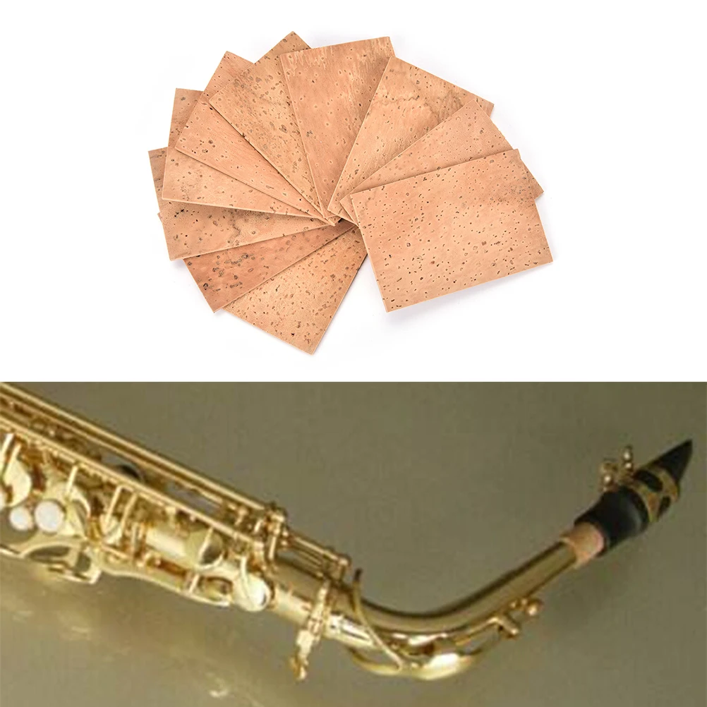 60 x 40 x 2 mm Saxophone Corks Soprano/Tenor/Alto Neck Cork Saxophone Parts Accessories 10Pcs
60 x 40 x 2 mm Saxophone Corks Soprano/Tenor/Alto Neck Cork Saxophone Parts Accessories 10Pcs