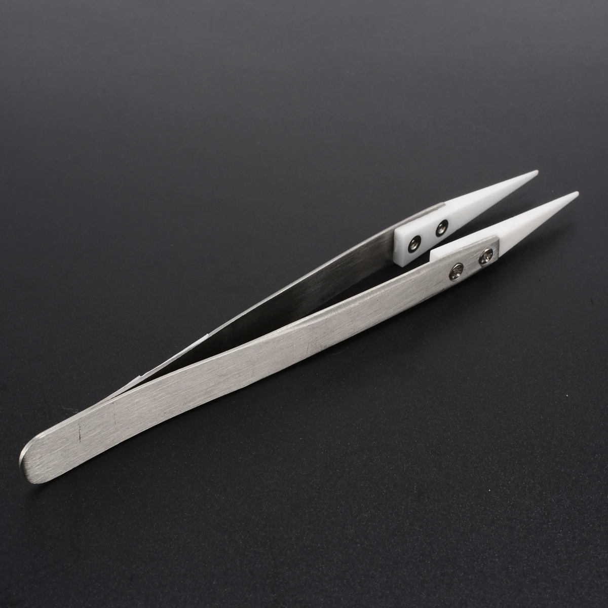 1pc Heat Resistant Non Conductive Forceps Stainless Steel Ceramic Pointed Tip Tweezers Set with Anti Acid Static
1pc Heat Resistant Non Conductive Forceps Stainless Steel Ceramic Pointed Tip Tweezers Set with Anti Acid Static