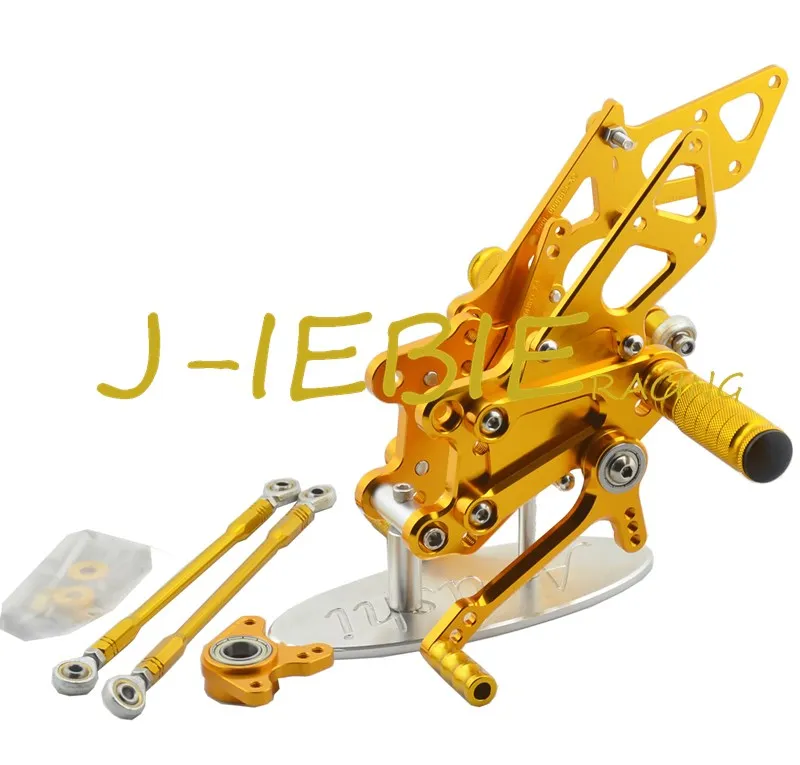 Набор настраиваемых задних ножек для Honda CBR600RR 2003-2006 CBR1000RR 2004 2005 2006 2007 GOLD
Набор настраиваемых задних ножек для Honda CBR600RR 2003-2006 CBR1000RR 2004 2005 2006 2007 GOLD