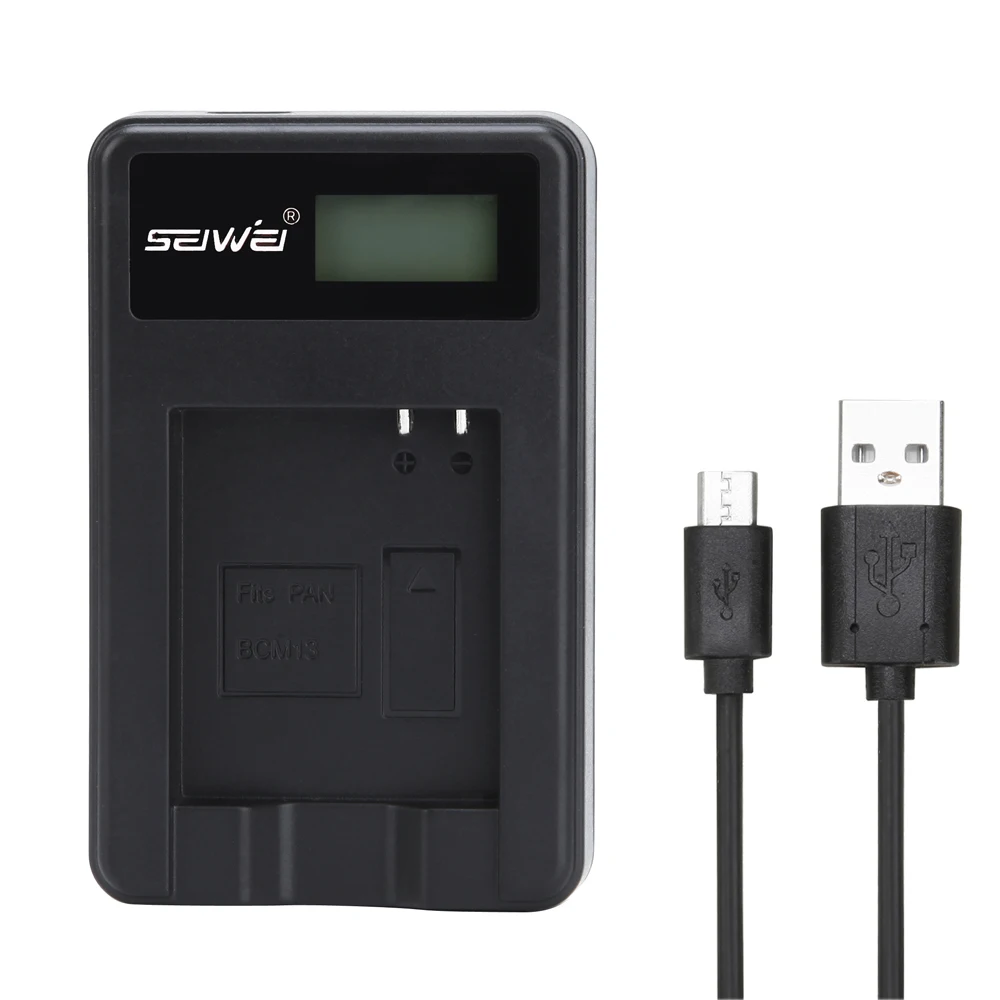 DMW-BCM13 USB Camera Battery Charger with LCD Screen for Panasonic ZS30 TZ40 TS5 FT5
DMW-BCM13 USB Camera Battery Charger with LCD Screen for Panasonic ZS30 TZ40 TS5 FT5