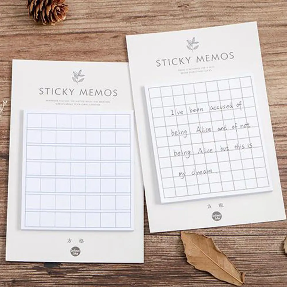 30 Sheets Grid Stripe Office Memo Pad Cute Paper Sticky Notes Kawaii Stationery DIY Scrapbooking Sticker Message Writing Note
30 Sheets Grid Stripe Office Memo Pad Cute Paper Sticky Notes Kawaii Stationery DIY Scrapbooking Sticker Message Writing Note