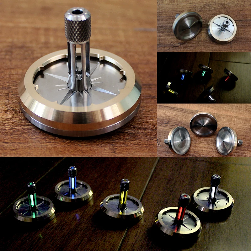 1PC Titanium Alloy Starlight Gyro Toys Adult Decompression EDC Pocket Tool With Self-luminous Tritium Gas Tube Creative Gift
1PC Titanium Alloy Starlight Gyro Toys Adult Decompression EDC Pocket Tool With Self-luminous Tritium Gas Tube Creative Gift