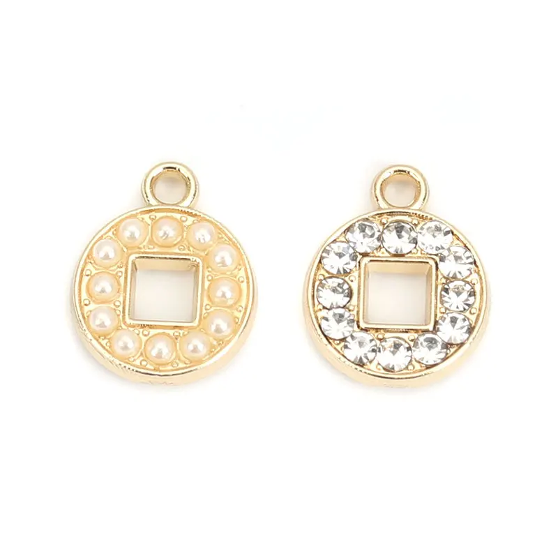 DoreenBeads 2019 Fashion Zinc Metal Alloy & Rhinestone Pendant Copper Cash Coin Gold White Rhinestone Hollow 14 x 10mm, 10 PCs
DoreenBeads 2019 Fashion Zinc Metal Alloy & Rhinestone Pendant Copper Cash Coin Gold White Rhinestone Hollow 14 x 10mm, 10 PCs