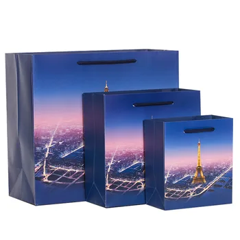 5PCS European Eiffel Tower clothing Gift paper bag packaging shopping twill wedding birthday bag 14*15*7cm 20*20*8cm 30*27*12cm
5PCS European Eiffel Tower clothing Gift paper bag packaging shopping twill wedding birthday bag 14*15*7cm 20*20*8cm 30*27*12cm