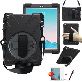 For iPad Air Shockproof Case Heavy Duty Full Body Rugged Protective Cover for iPad 5 9.7 inch with Kickstand/Hand + Neck Strap 
For iPad Air Shockproof Case Heavy Duty Full Body Rugged Protective Cover for iPad 5 9.7 inch with Kickstand/Hand + Neck Strap
