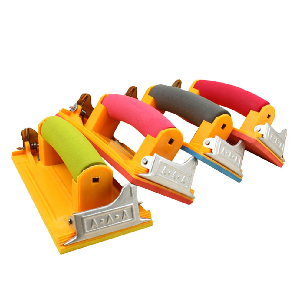 Sandpaper Holder With Sponge Handle Clamp Hand Sander Sand Board Woodworking Wood Carving Wall Surface Polishing Sponge
Sandpaper Holder With Sponge Handle Clamp Hand Sander Sand Board Woodworking Wood Carving Wall Surface Polishing Sponge